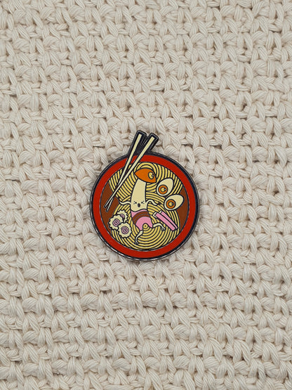 Mushroom Soup Pin | Hard Enamel Pin | Unique Accessories
