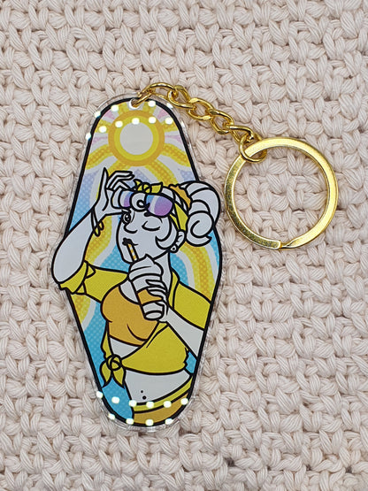 Summer Vibes Keychain