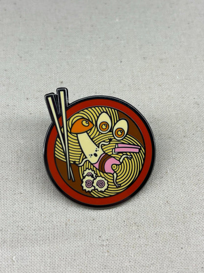 Mushroom Soup Hard Enamel Pin