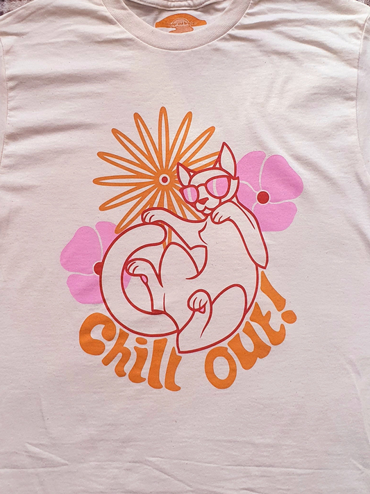 🏖 Chill Out! 🏖 | Screen Printed T-Shirt