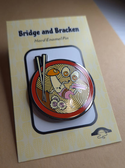 Mushroom Soup Hard Enamel Pin