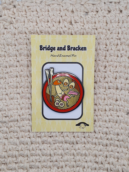 Mushroom Soup Pin | Hard Enamel Pin | Unique Accessories